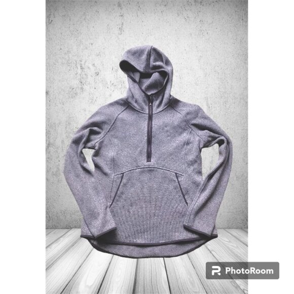 Cute Lululemon Fleece and Thank you Pullover Top in Heathered Smoky Blush - Picture 2 of 14